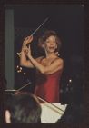 Woman conducting orchestra